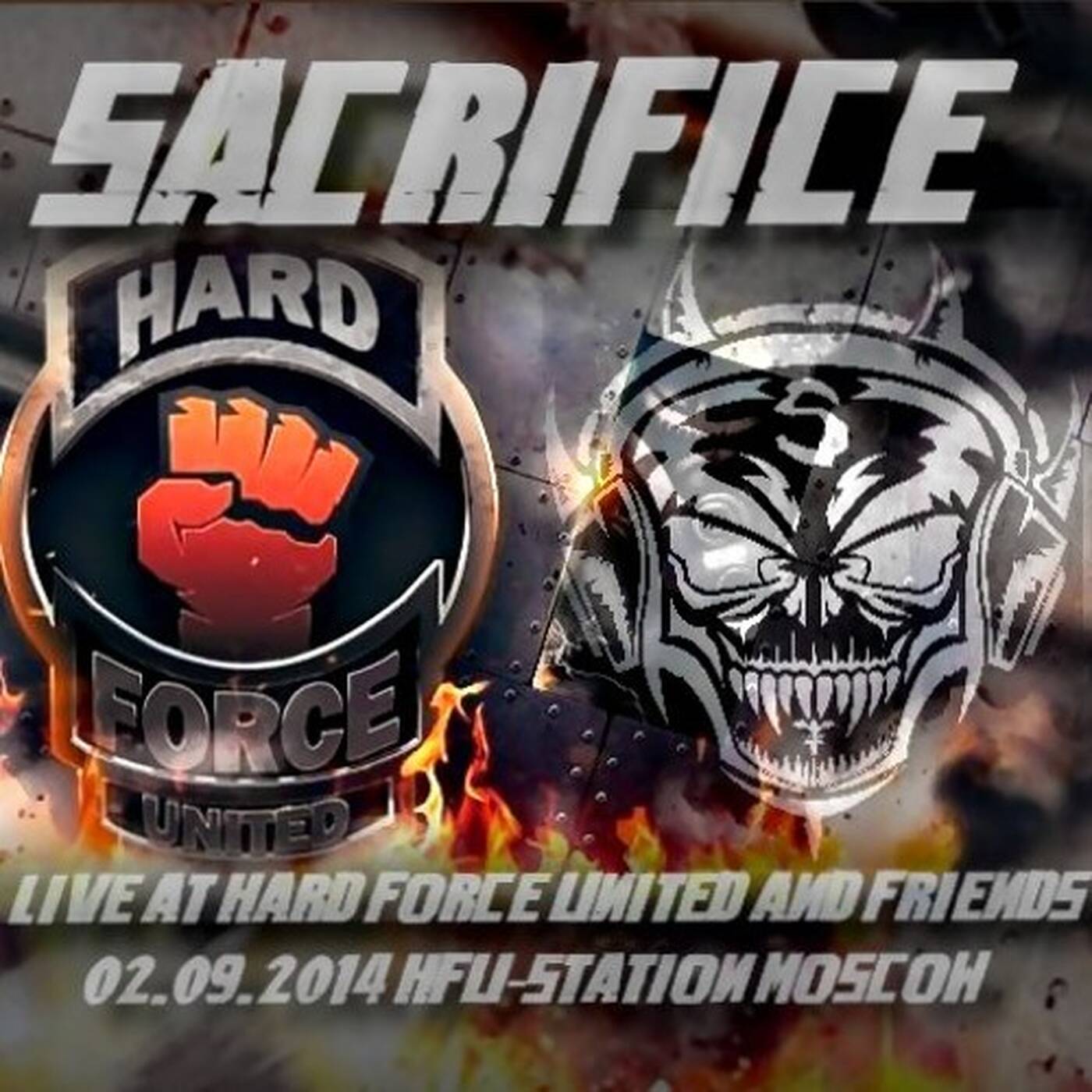 DJ Sacrifice live at HFU Station Moscow 02.09.2014