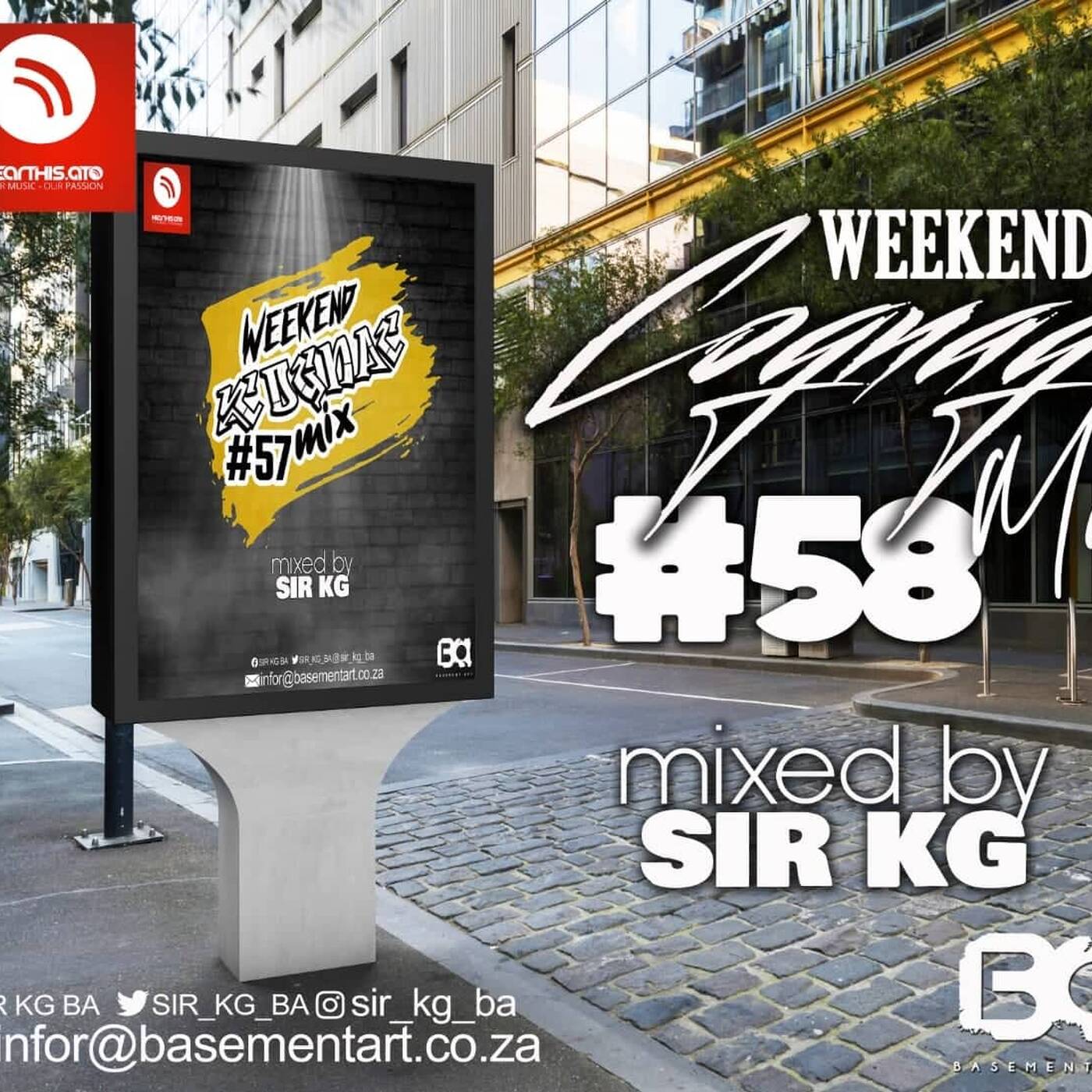 Weekend Cognac Mix, Sir KG Selections #58 DeepHouse episode artwork