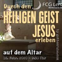 Jesus erleben - auf dem Altar [#0698] @Kraftwerk_MaxFichtner by Frank Vornheder