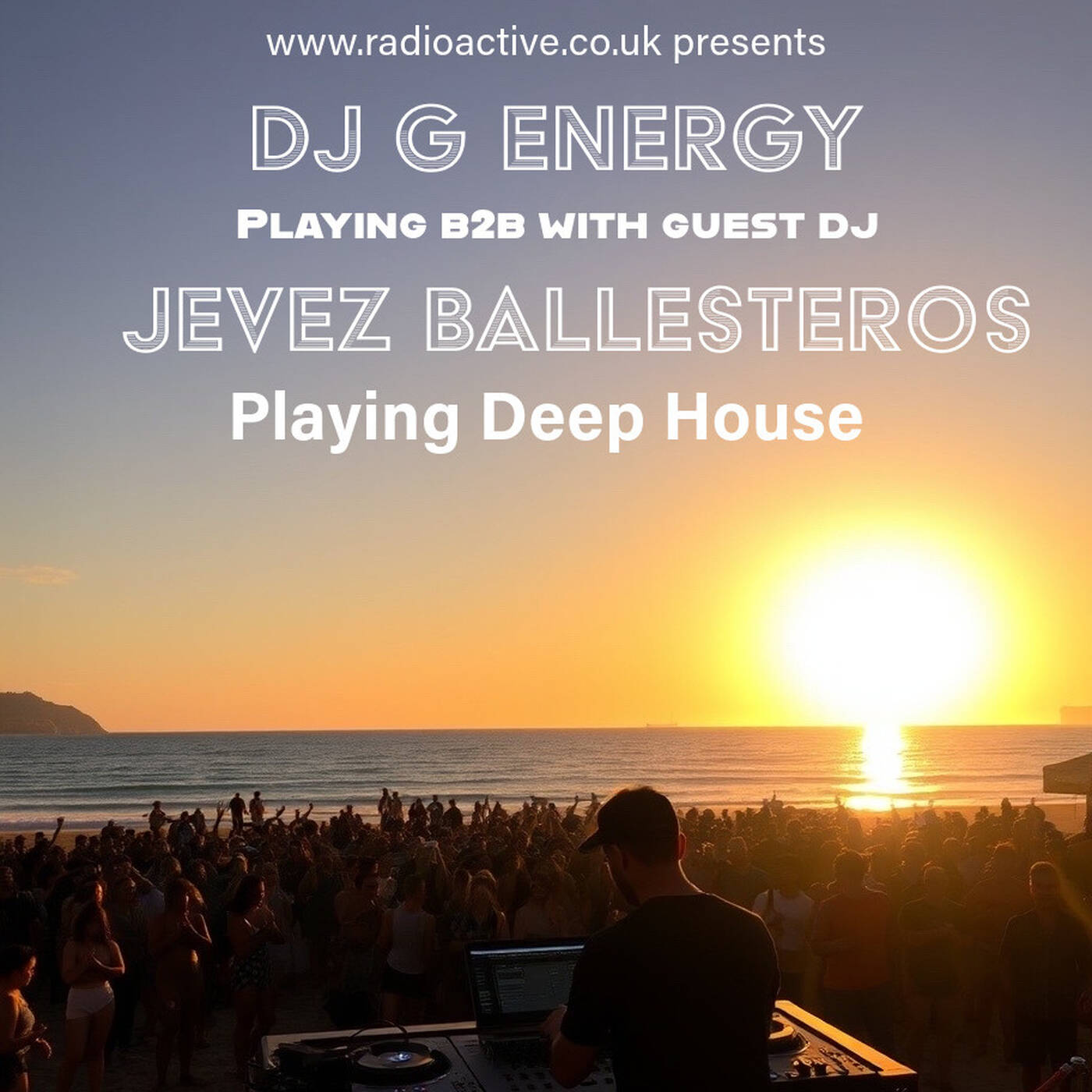 DJ G Energy - Deep House Mix on RadioActiveFm 11th Nov episode artwork