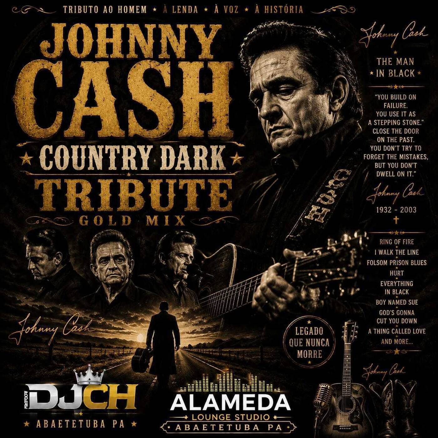 JONNY CASH COUNTRY DARK TRIBUTE GOLD MIX episode artwork