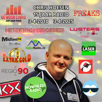 Chris Hoesen - 15 jaar radio - 3 april 2010 - 3 april 2025 by Retro Flashback