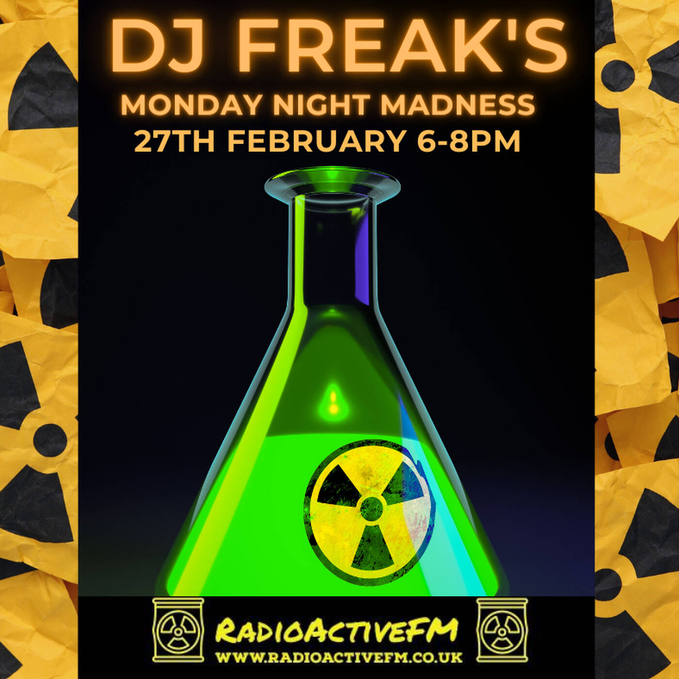 DJ Freak Monday Night Madness 27th Feb 2023 episode artwork