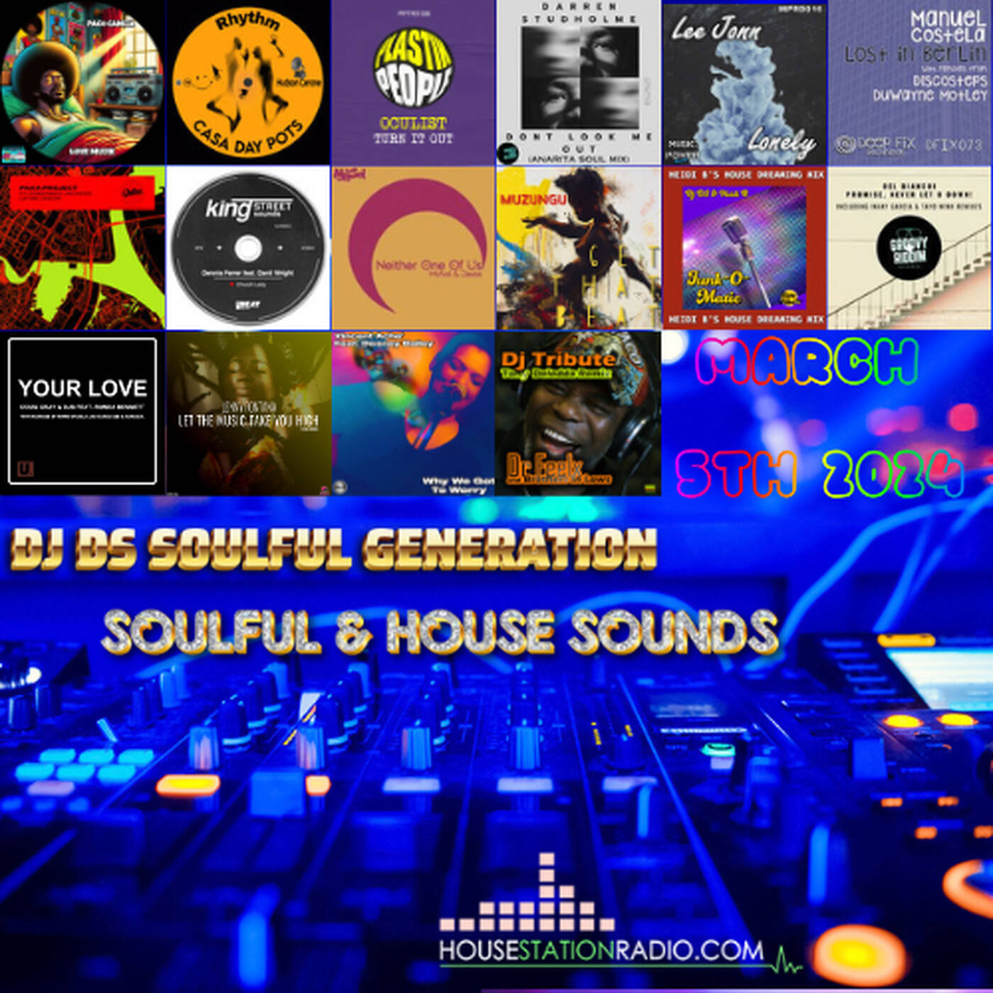 SOULFUL GENERATION BY DJ DS (FR) HOUSESTATION RADIO APRIL 5TH 2024 WAV MASTER