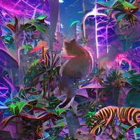 Catlien Basstronauts Travelling Through Time &amp; Space by LUI