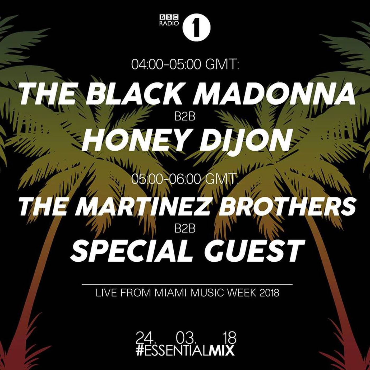 Black Honey + The Martinez Brothers b2b Joseph Capriati Essential Mix 2018-03-24 episode artwork