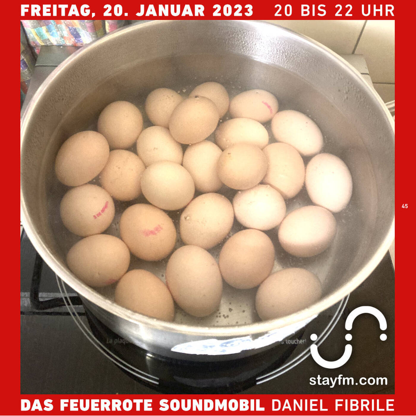 das feuerrote soundmobil 45 - daniel fibrile mit dj apu & mirko mon - 20.01.23 episode artwork
