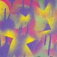  Frau Fenster beschreibt ihre Kunstwerke - Acrylic on Canvas: EASY &amp; PLAY by Fenster Talk