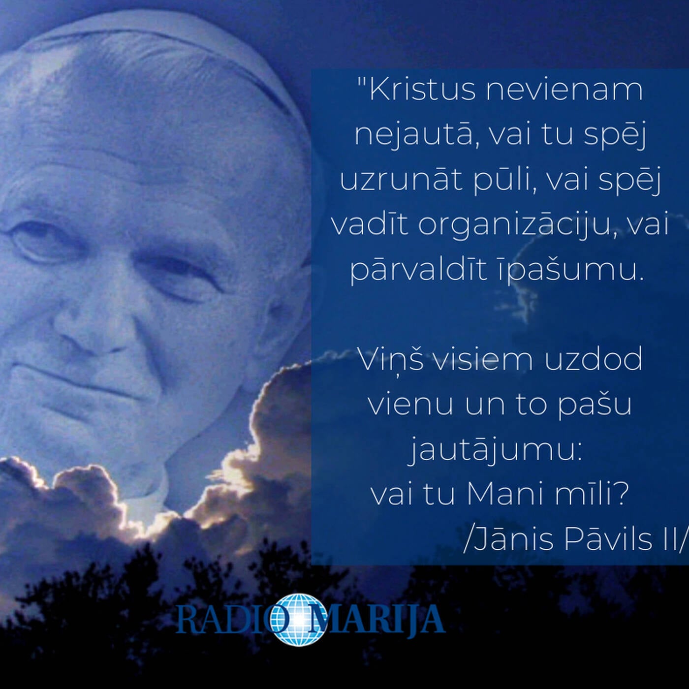 Sv. Jānim Pāvilam II - 100 | Rīta cēliens, 18.05.2020, pr. episode artwork