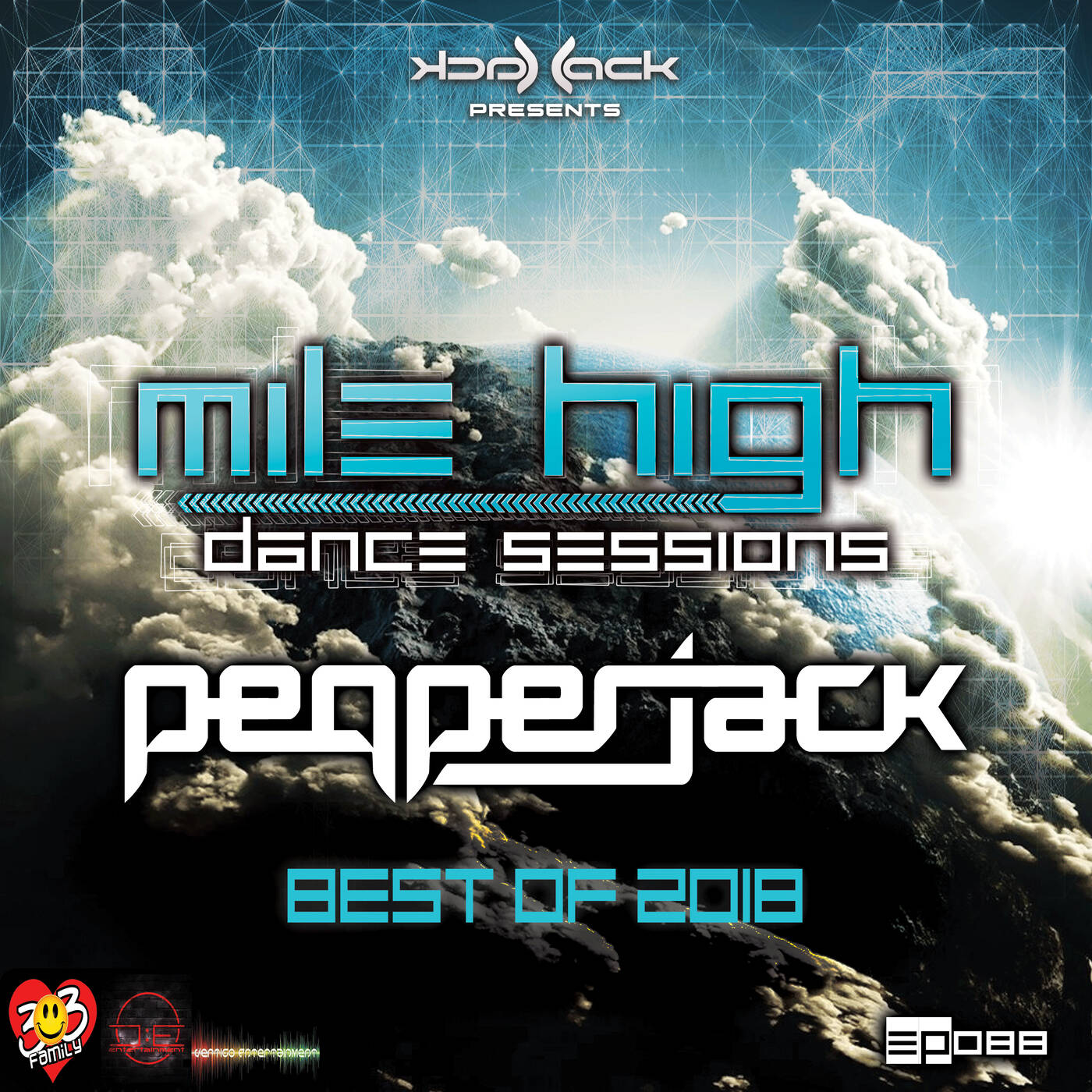 Mile High Dance Sessions 088 - PepperJack's Best of 2018 LIVE episode artwork