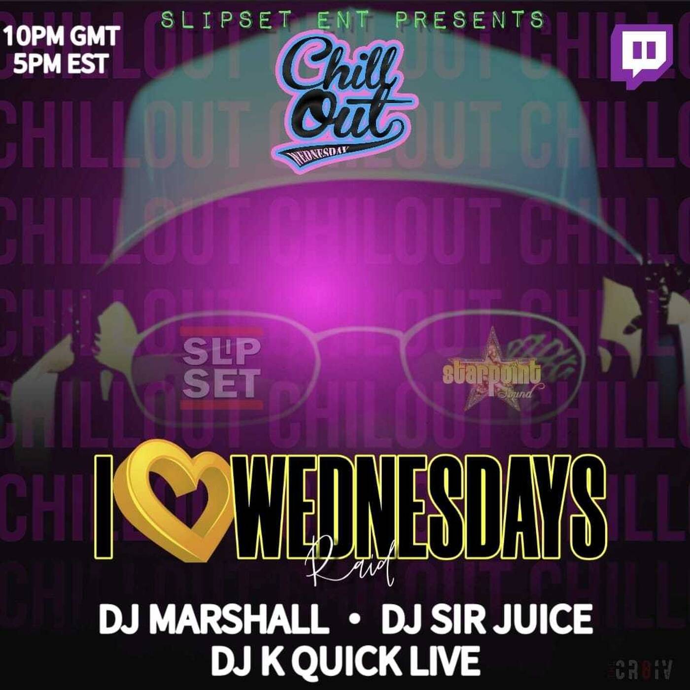 CHILLOUTWEDNESDAYRAIDTRAINHosted By Slipset Ent7-8PMEST‼️| @djkquicklive IN THE MIX (Oct 18, 2023) episode artwork