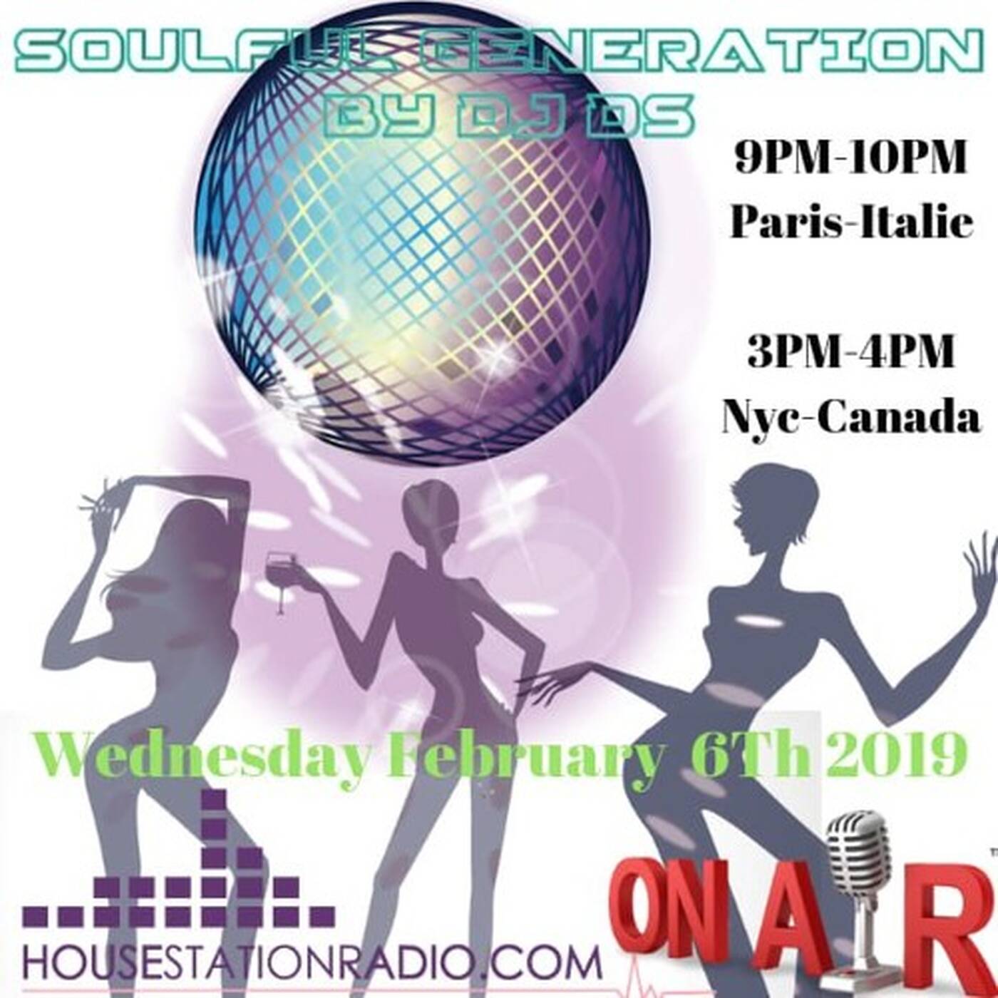 SOULFUL GENERATION  BY DJDS(FRANCE)HOUSESTATIONRADIO FEBRUARY 6Th 2019 episode artwork