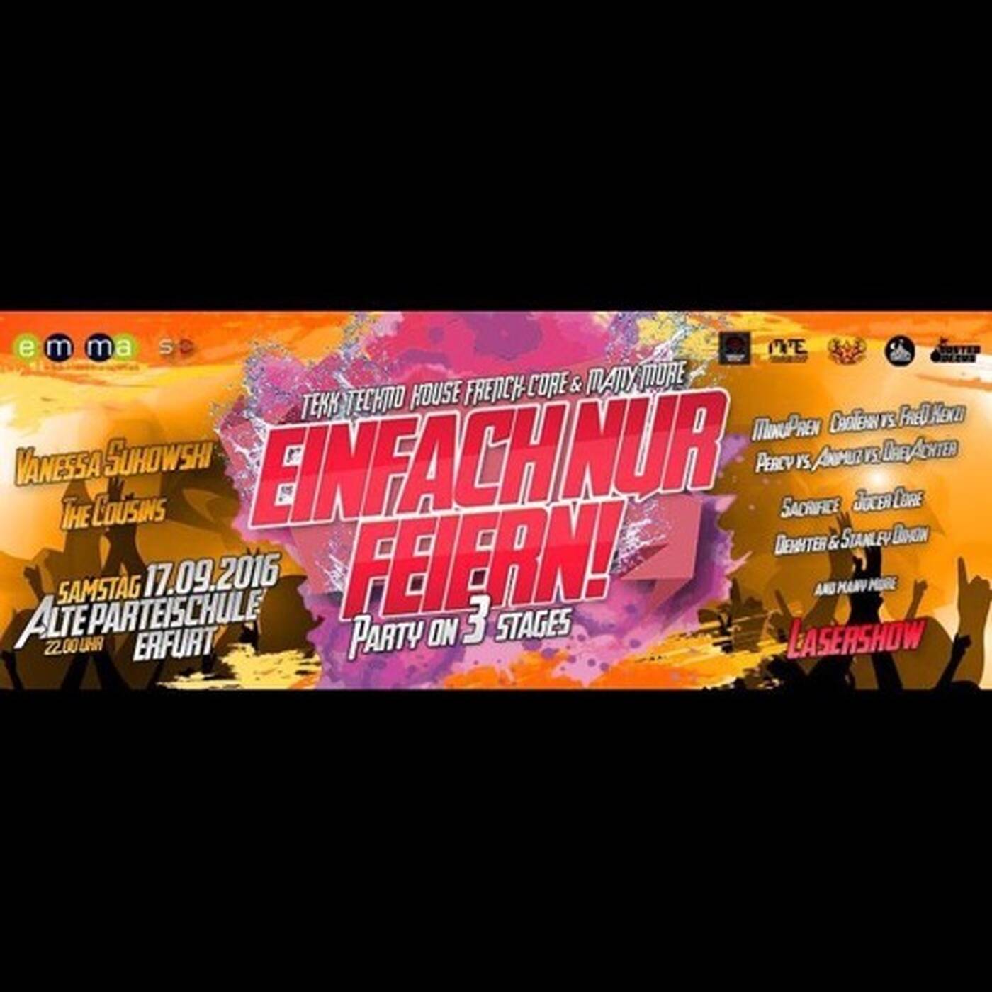 DJ Sacrifice @ Einfach nur Feiern 17.09.2016 Alte Parteischule Erfurt