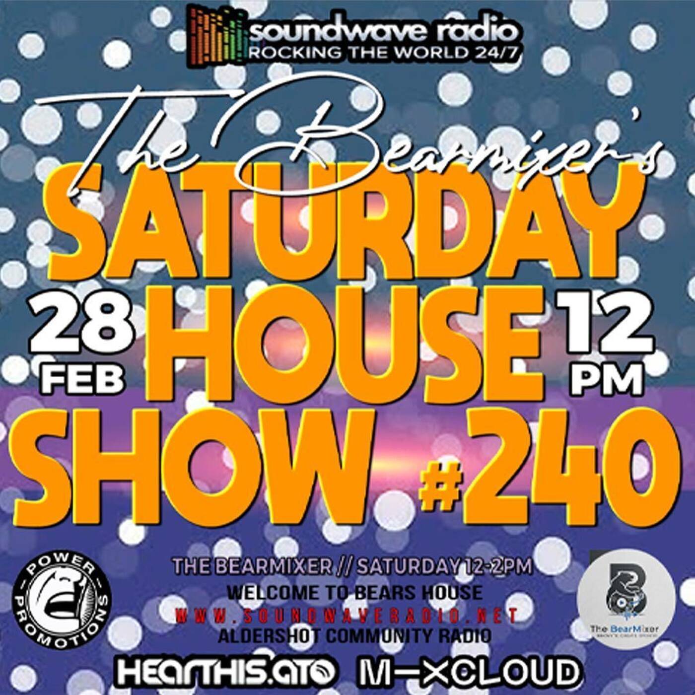 Soundwave Radio Saturday House Show #240 - 28th February 2026 episode artwork