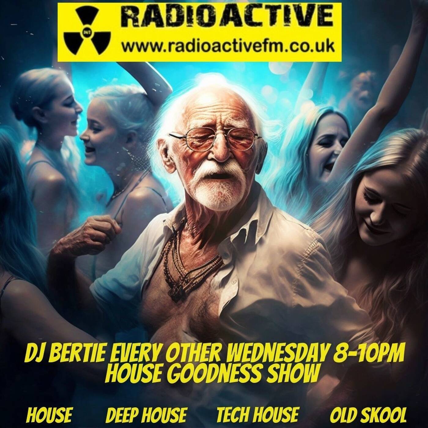 DJ~bertie live House music show #6..RadioActive (3-5-23)