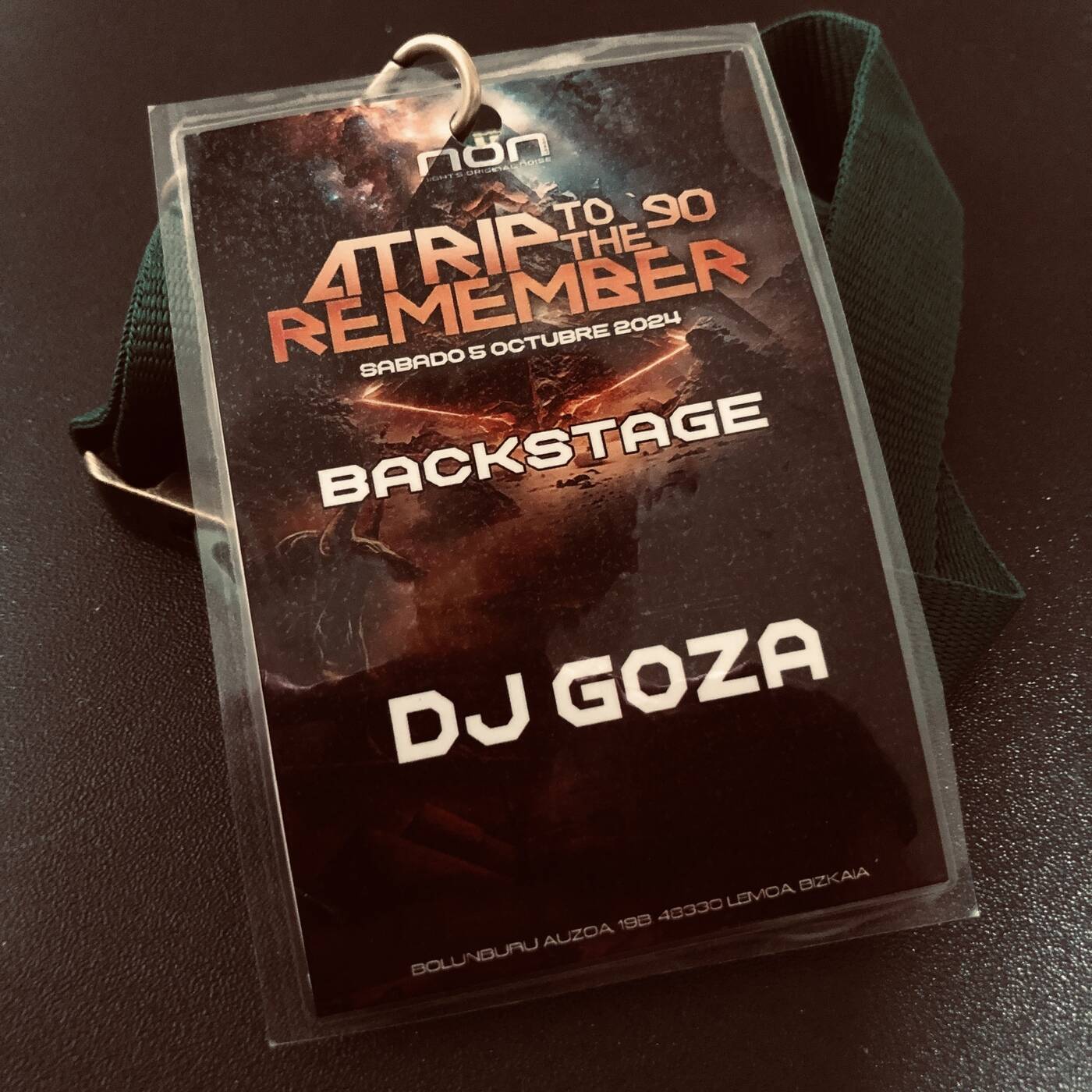 Dj GoZA - A Trip To The Remember 05.10.2024 (Sala NON) episode artwork