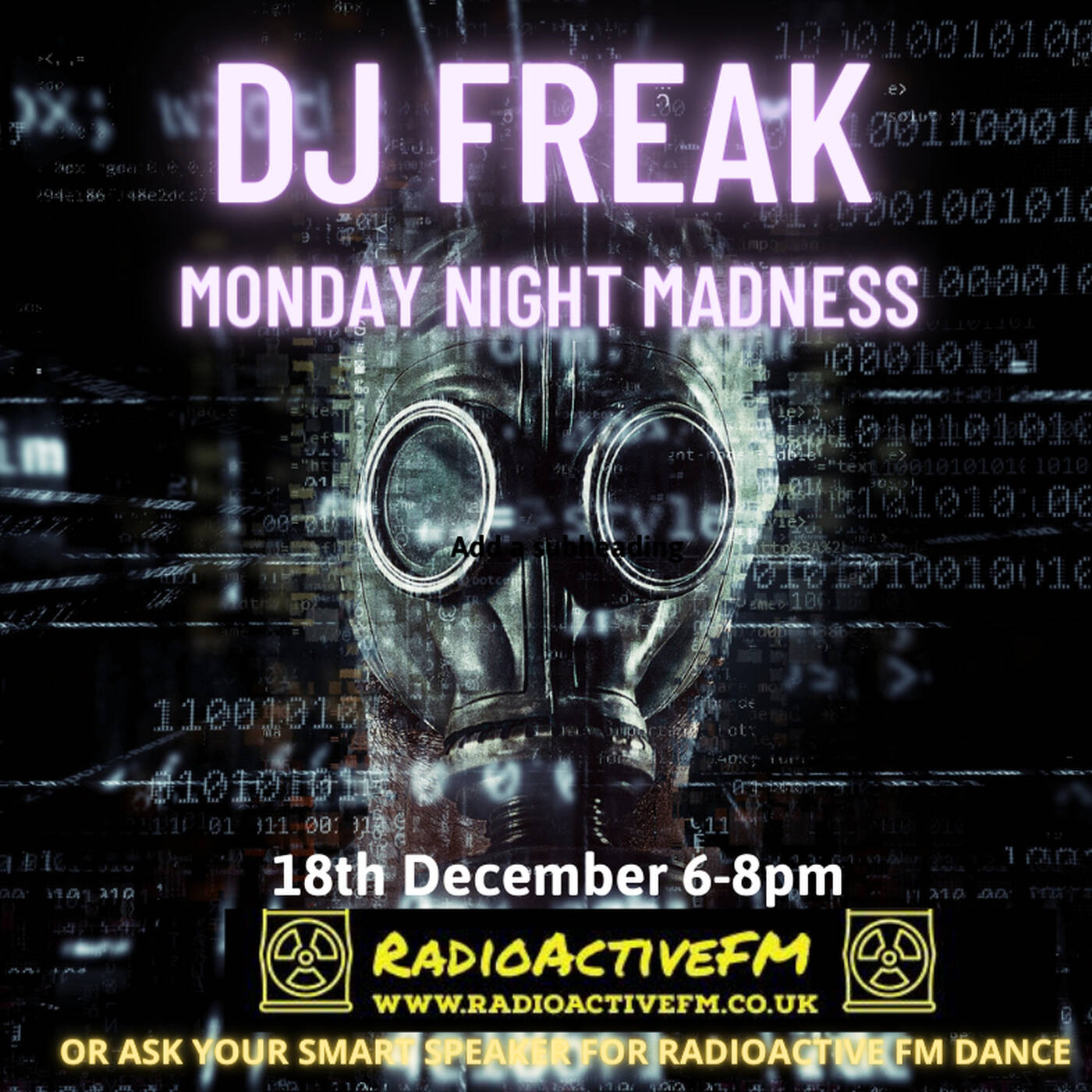 DJ Freak Monday Night Madness episode artwork
