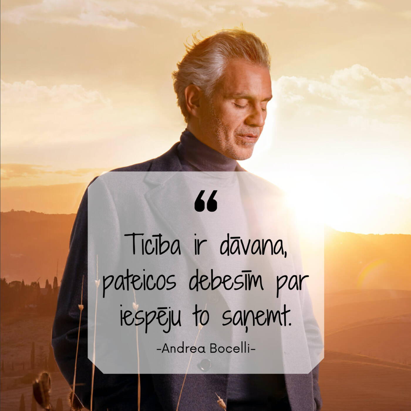 Sirds Mūzikā | RML S07E21 | Andrea Bocelli | Annija Pallo | 28.01.2022 episode artwork