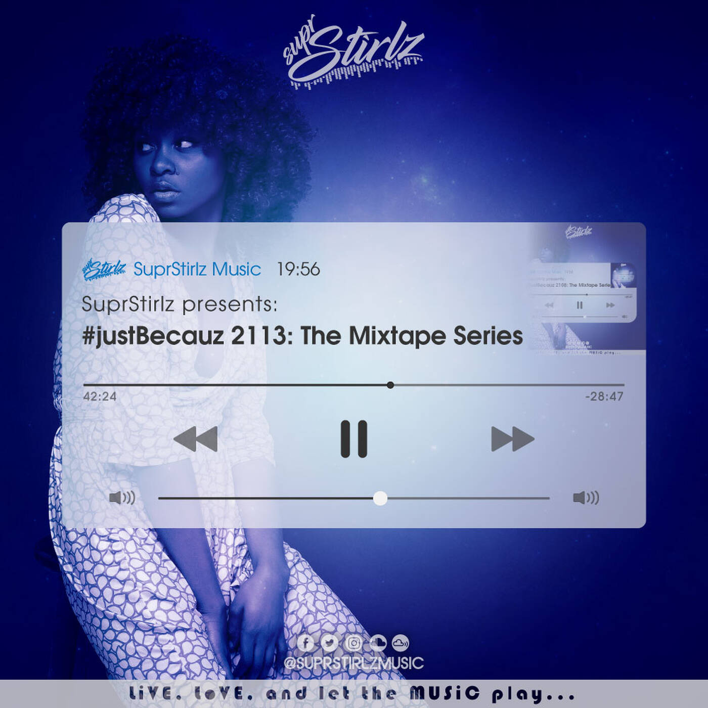 #JustBecauz 2113 episode artwork