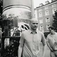DANIEL HARTLAUB - Black Drawings, Film, Digital Art - FRANKFURTER KUNSTSÄULE - Kuration - Frankfurt - [ GERMANY ] by Radio X Interviews
