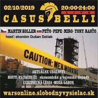 Casus belli 77 - 2019-10-02 CRASH MIG29 - kto útočil na SAUDA? - GABON 93 - Aktuálne udalosti by Slobodný Vysielač
