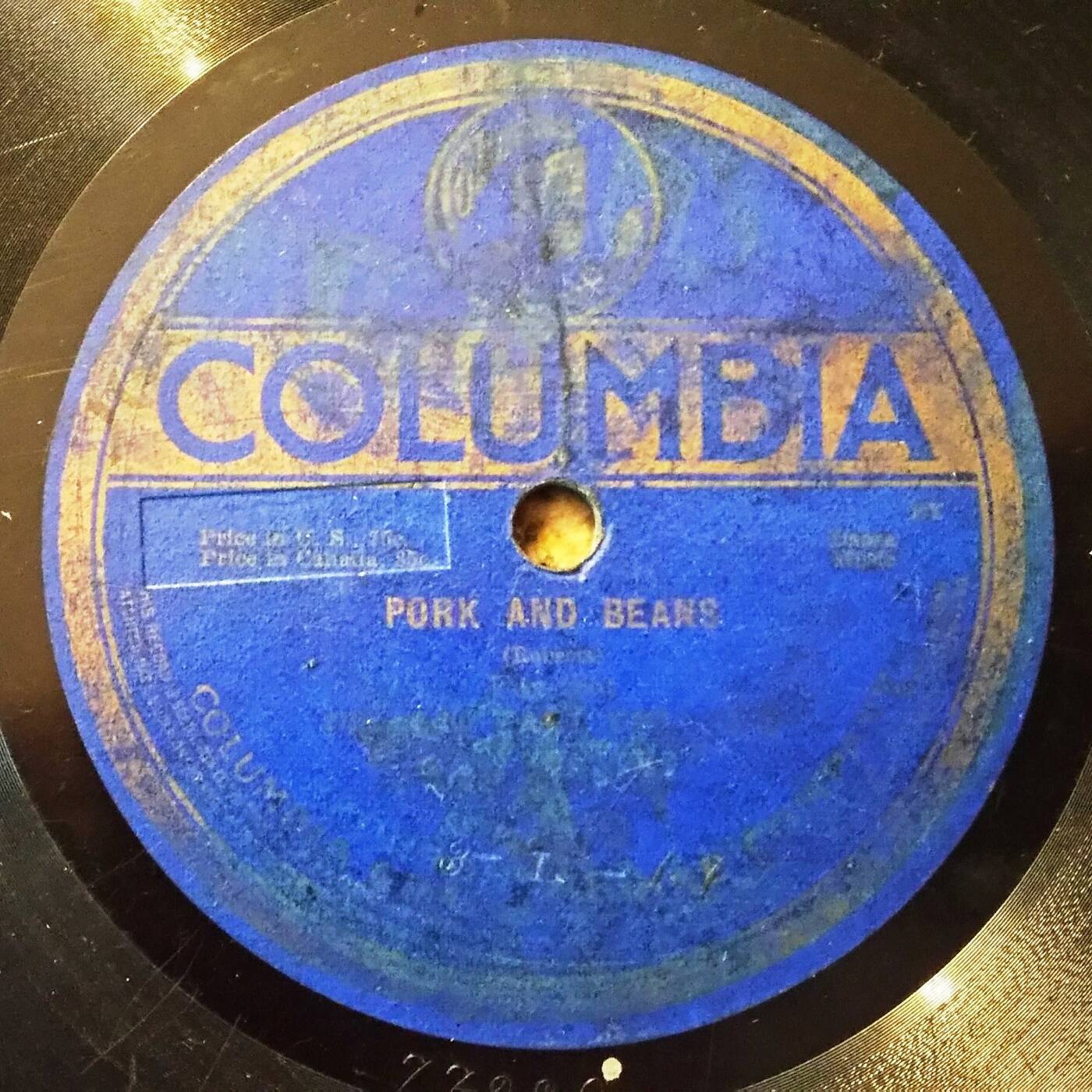 78 Pork & Beans & Mr Jazz Himself (Columbia A2370 Year 1917) episode artwork