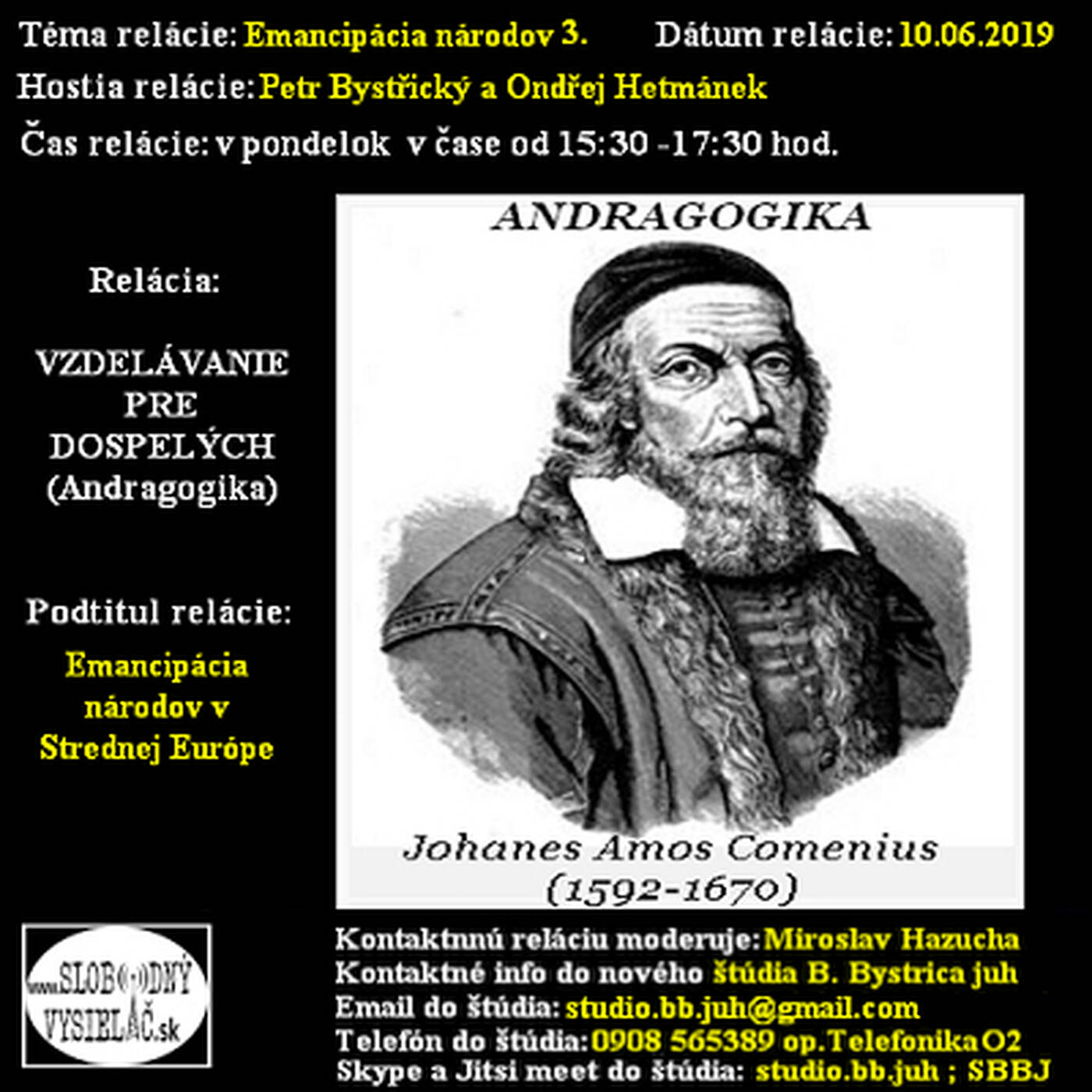 Vzdelávanie pre dospelých 148 - 2019-06-10 Emancipácia národov 3 episode artwork