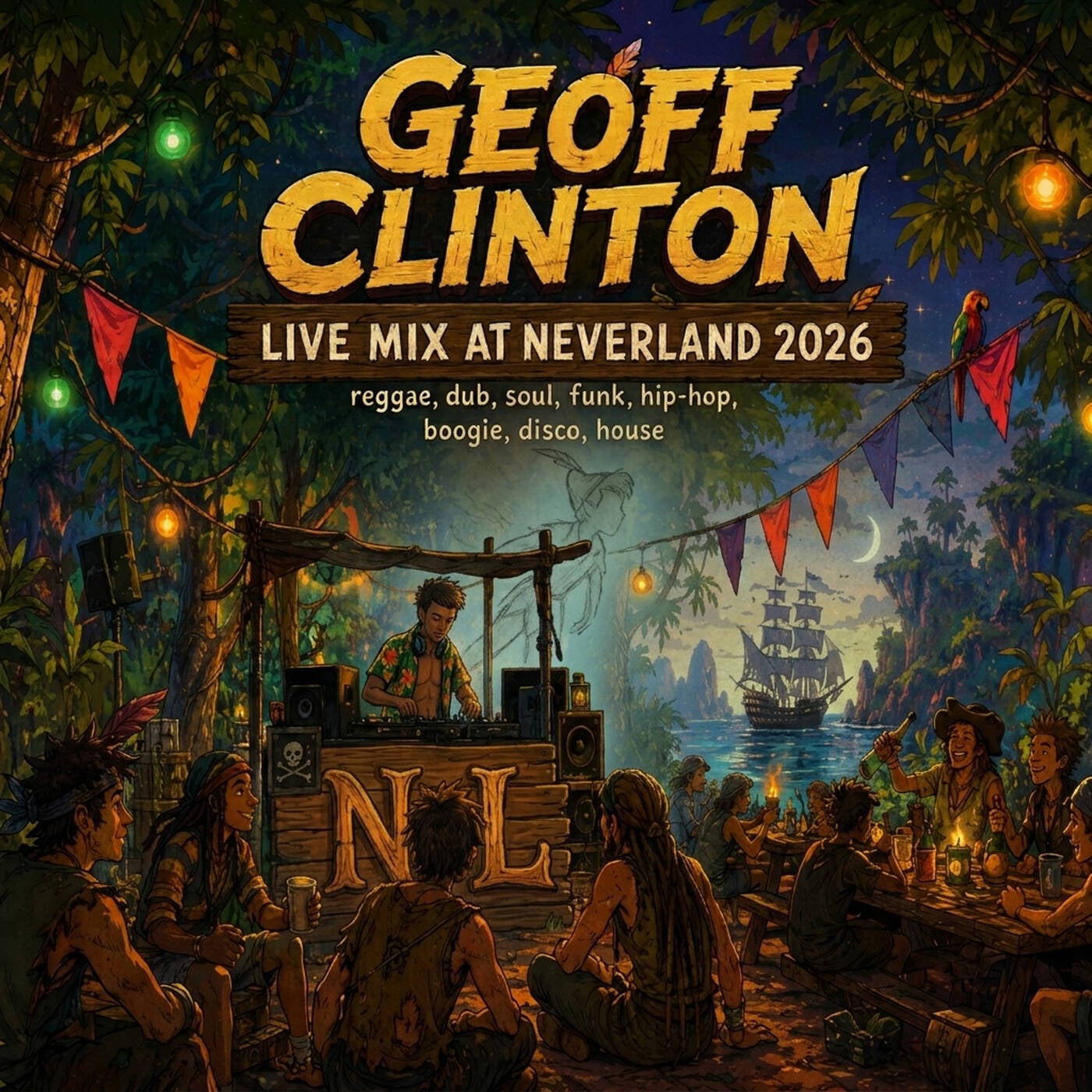DJ Geoff Clinton - Live Mix at Neverland (2026 Warm Up Mix) — Geoff Clinton cover