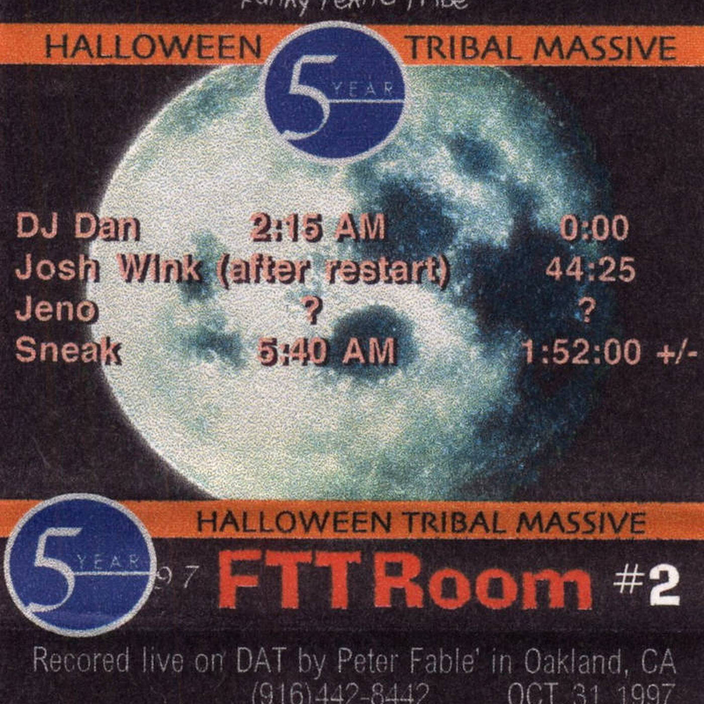 DJ Josh Wink - Live At Funky Tekno Tribe - 5 Year Halloween Tribal Massive 10-31-97 (Jim Hopkins Remaster) episode artwork