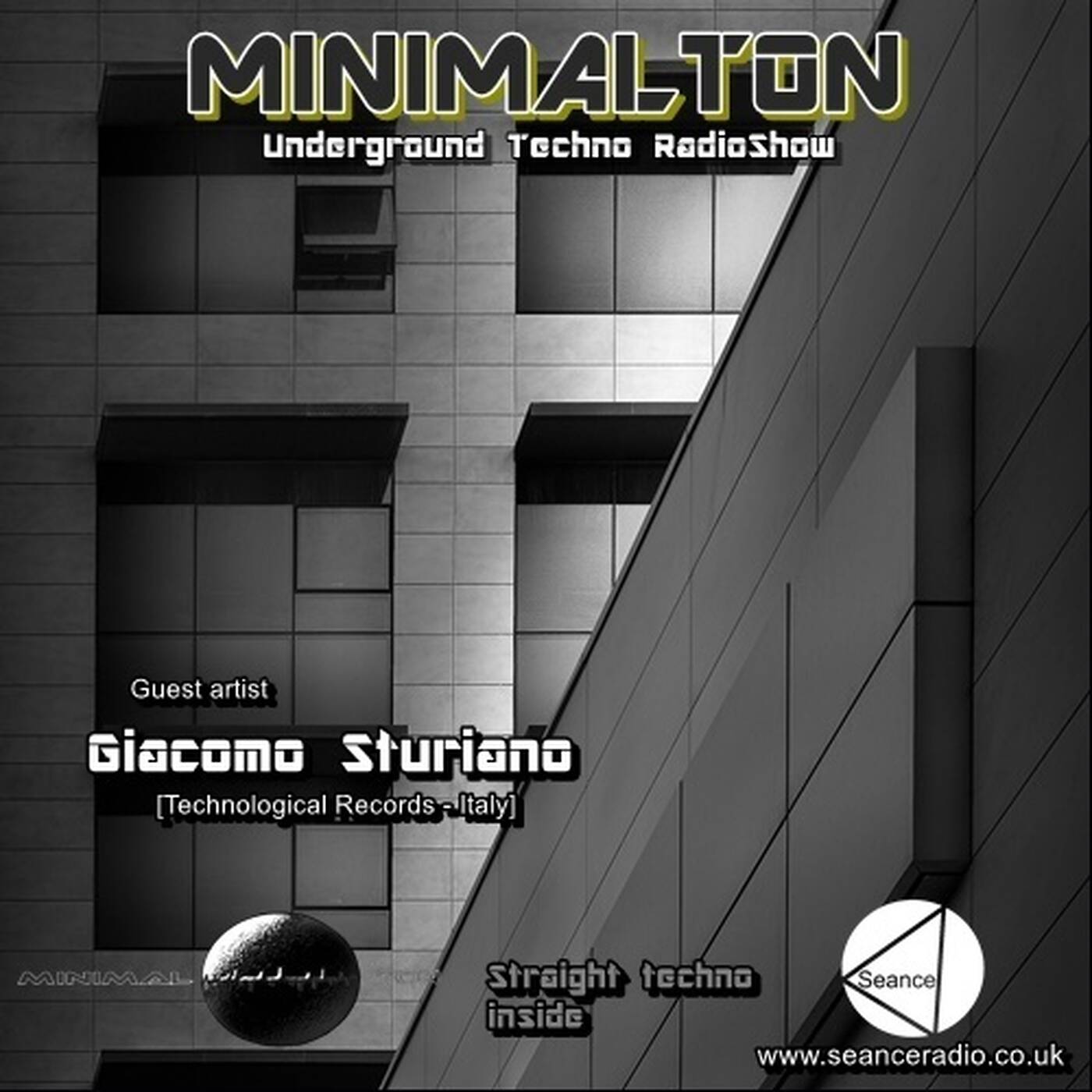 Giacomo Sturiano @ Episode #121 Minimalton RadioShow at Seance Radio [UK] episode artwork