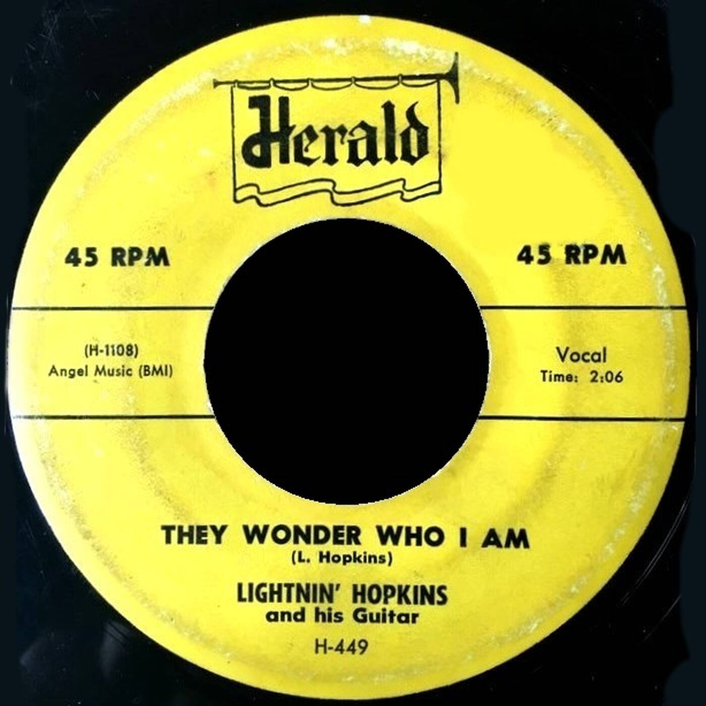45 Lightnin Hopkins - They Wonder Who I Am (1955) episode artwork