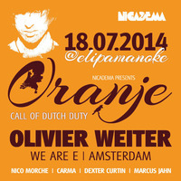 Dexter Curtin &amp; Marcus Jahn @ Oranje - Call of Dutch Duty, Elipamanoke Leipzig 18-07-2014 by dextercurtin