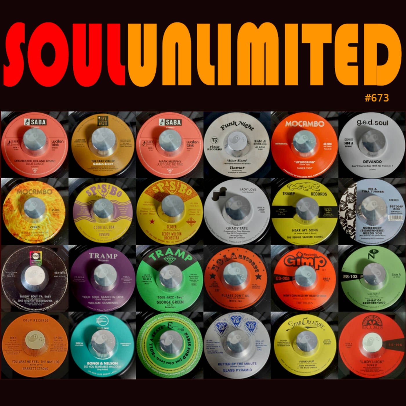 SOUL UNLIMITED Radioshow 673 episode artwork
