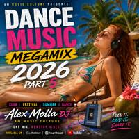 Dance Music Megamix 2026 Part 5 _ Summer Dance DJ Mix _ Club &amp; Festival Anthems _ Alex Molla DJ by Alex Molla DJ | AMusiculture
