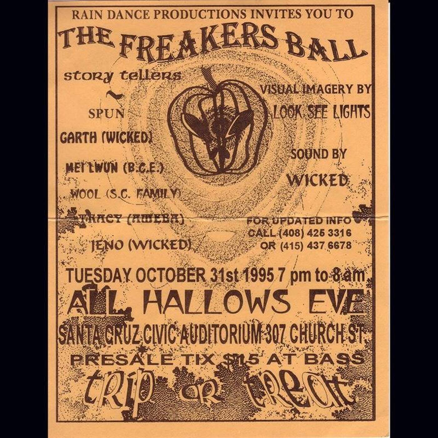 DJ Jenö - Live At Freakers (SF) 10-31-95 (Jim Hopkins Remaster) episode artwork