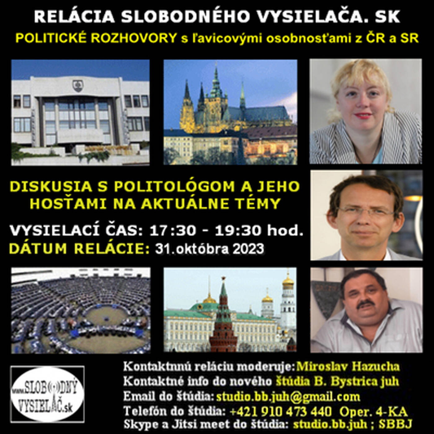 Politické rozhovory 180 - 2023-10-31 Ing. Juraj Jánošovský