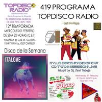 419 Programa Topdisco Radio - Zyx Italo Disco Radio Show 11- Funkytown - 90mania - 01.02.23 by Topdisco Radio