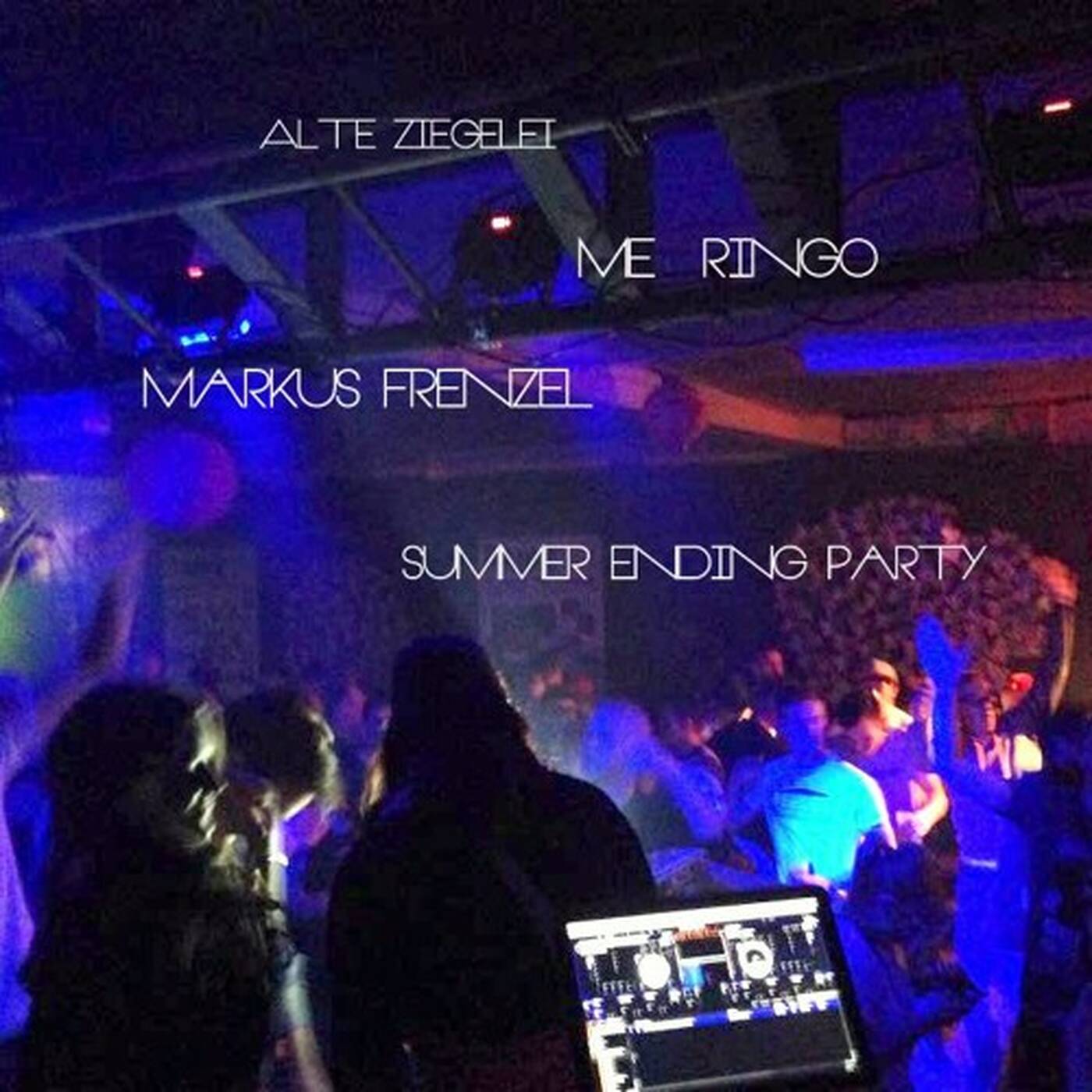 Me.ringo & Markus Frenzel Live Warm Up @ Summer Ending Party   Alte Ziegelei — Markus Frenzel (BT.) cover