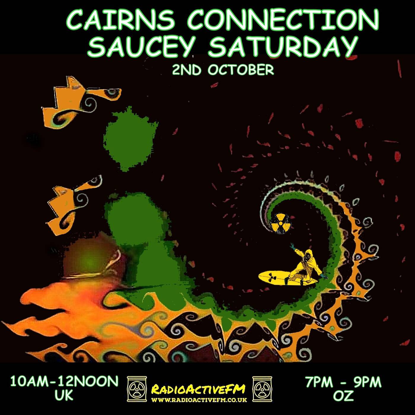 CConn Saucey Saturday 2nd Oct 2021 episode artwork