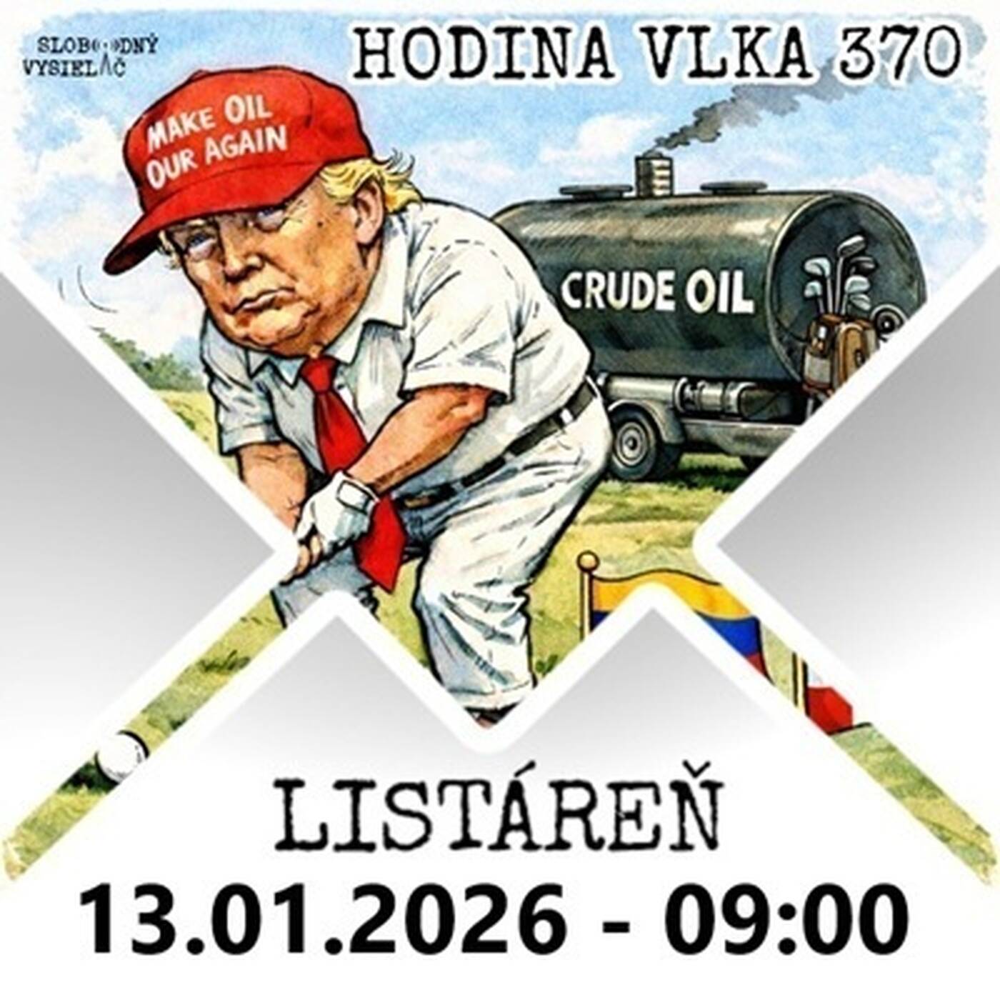 Hodina vlka 370 - 2026-01-13 listáreň episode artwork