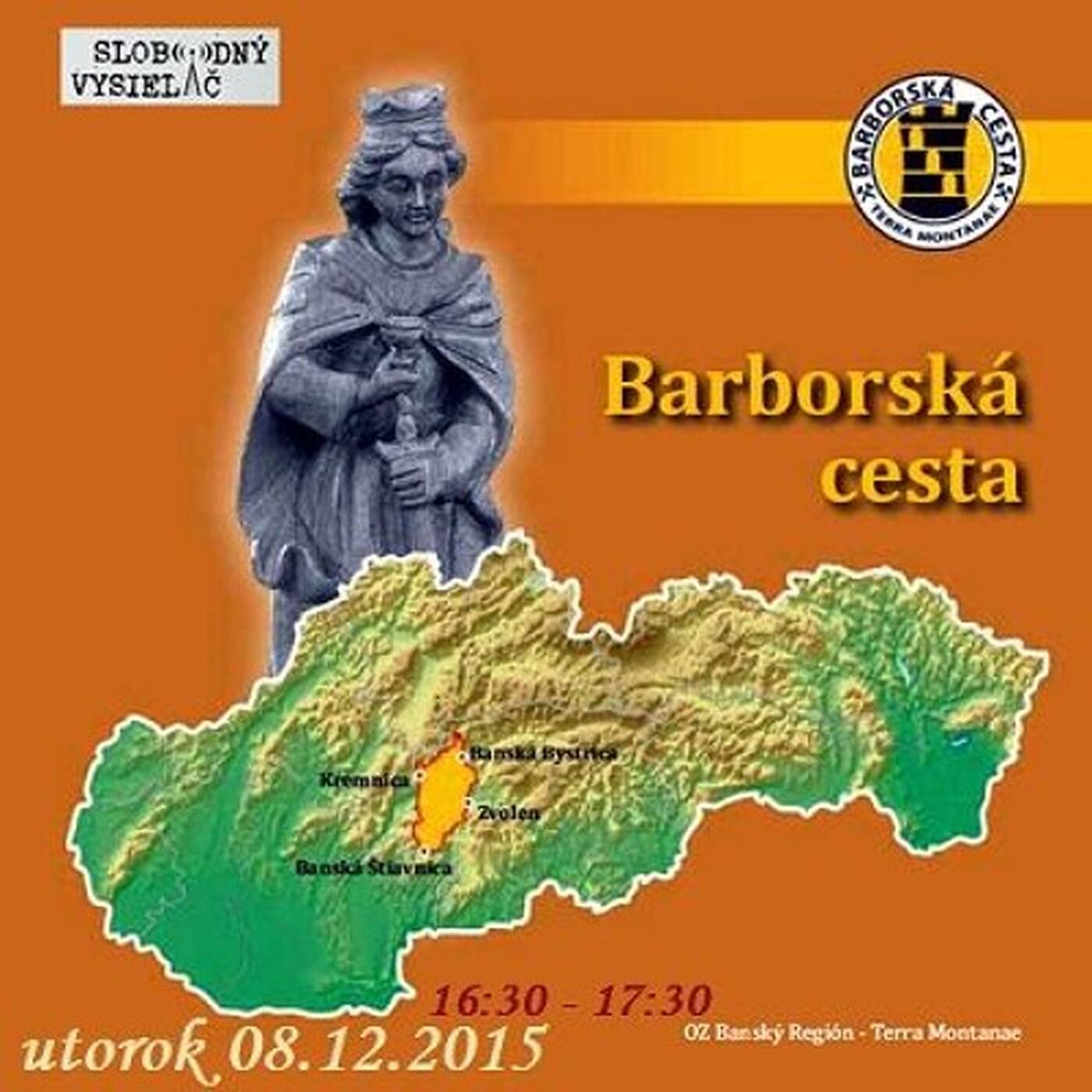 História na dlani 39 - 2015-12-08 Vyhodnotenie 1. ročníka Barborskej cesty episode artwork