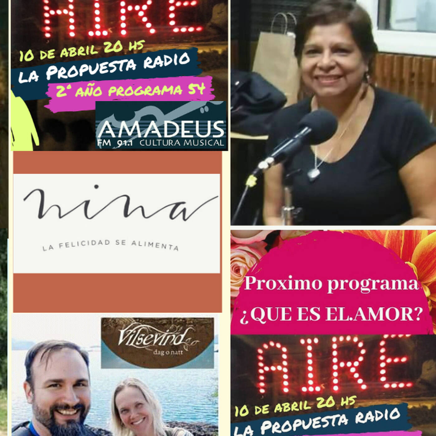   Prog54 -10-04-2019- parte 2 - Nina la felicidad se alimenta - Vilsevind folk sueco - Ps. Soc. Irene Ocampo
