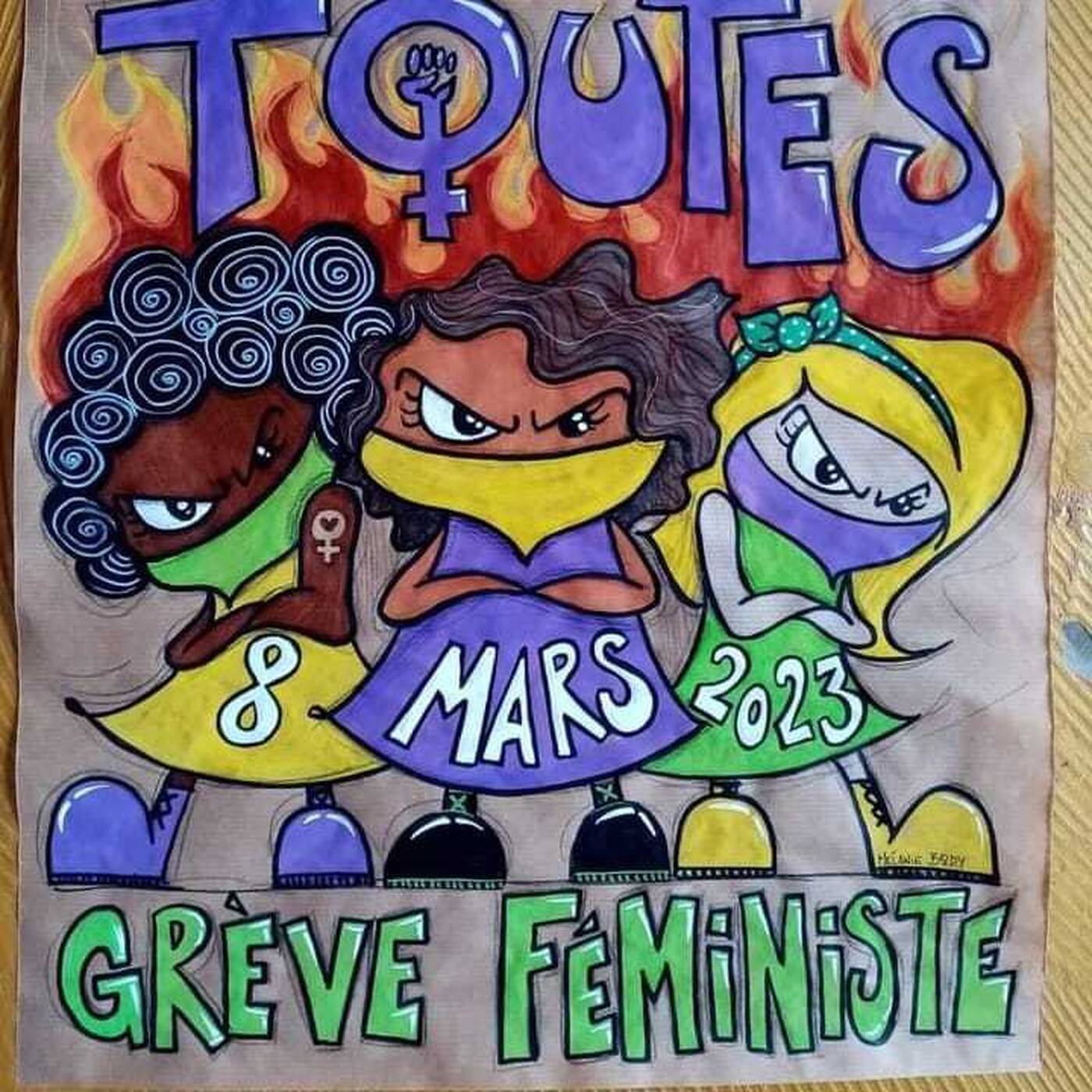 On_passe_au_rouge_27-02-2023_19h00 Grève des femmes le 08 mars episode artwork