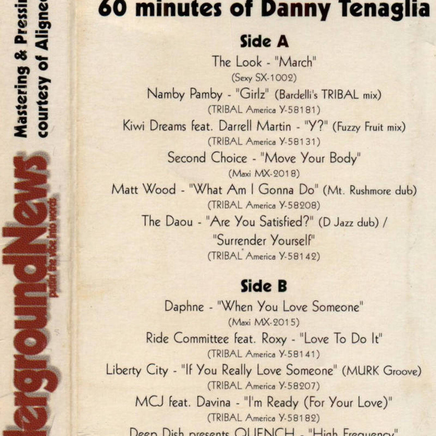 DJ Danny Tenaglia - Maxi-mize Your Sexy Tribal-ism (Jim Hopkins Remaster) episode artwork