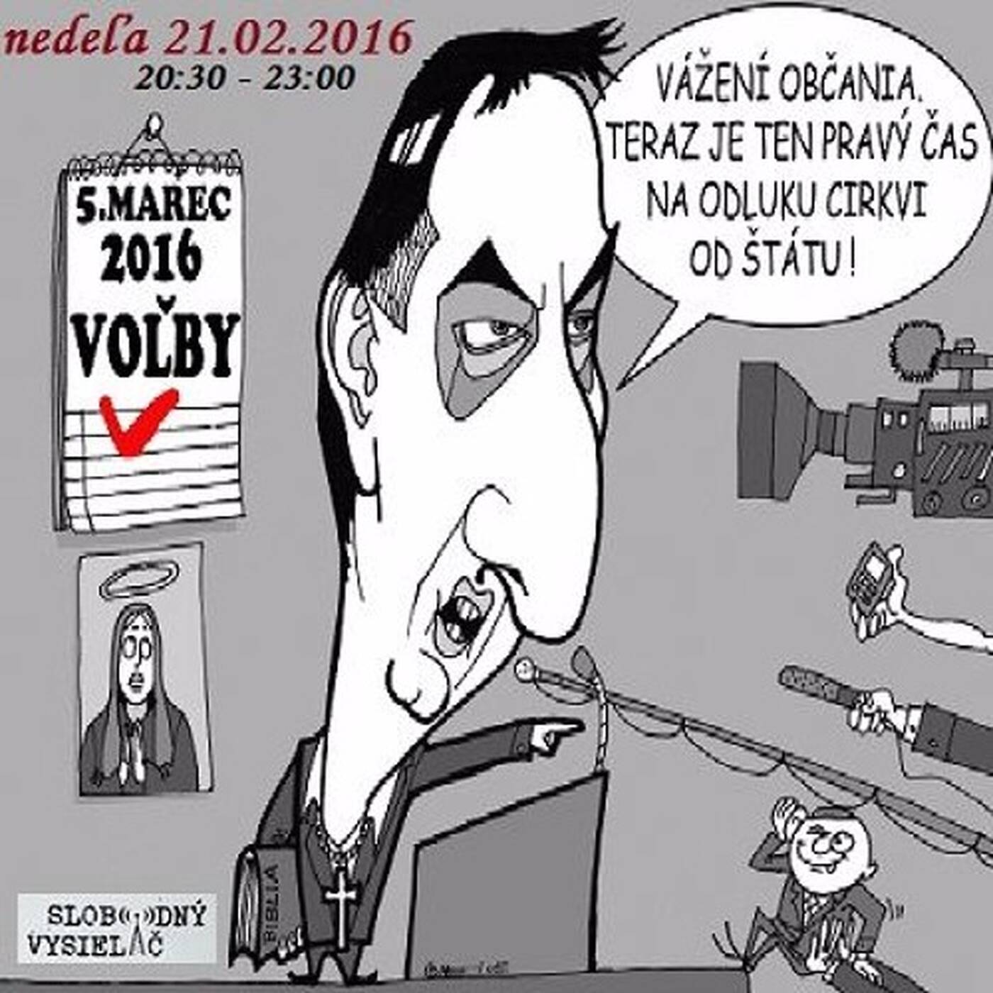 Spirituálny kapitál 86 - 2016-02-21 má Cirkev miesto v politike? episode artwork