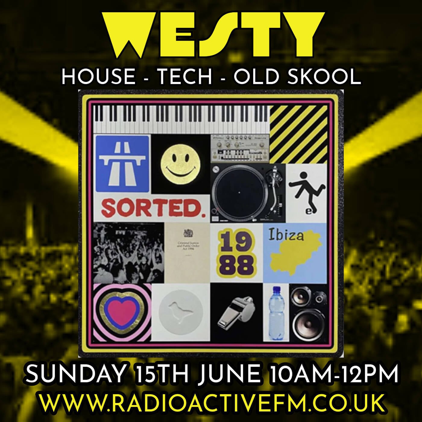 Westy Radioactive FM - Oldskool 1992 to 1994 - DJ Set 106