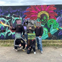 BORN CREW - 437 Graffiti - COKE, EASY &amp; RITUS - Jugendhaus am Bügel - Character Jam - Frankfurt - [ GERMANY ] by Radio X Interviews