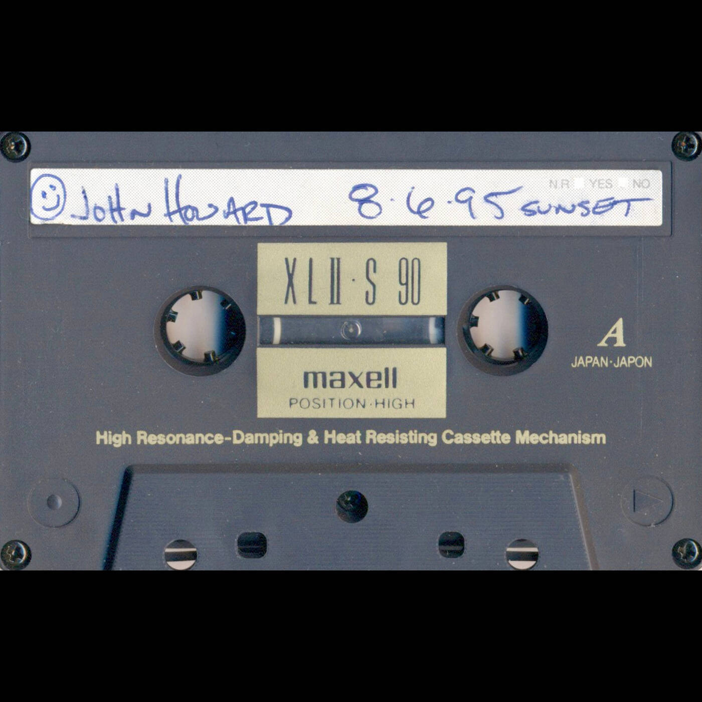 DJ John Howard - Live At Sunset 8-6-95 (Jim Hopkins Remaster) episode artwork
