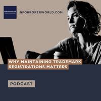 Why Maintaining Trademark Registrations Matters - infobrokerworld.com Podcast by infobroker