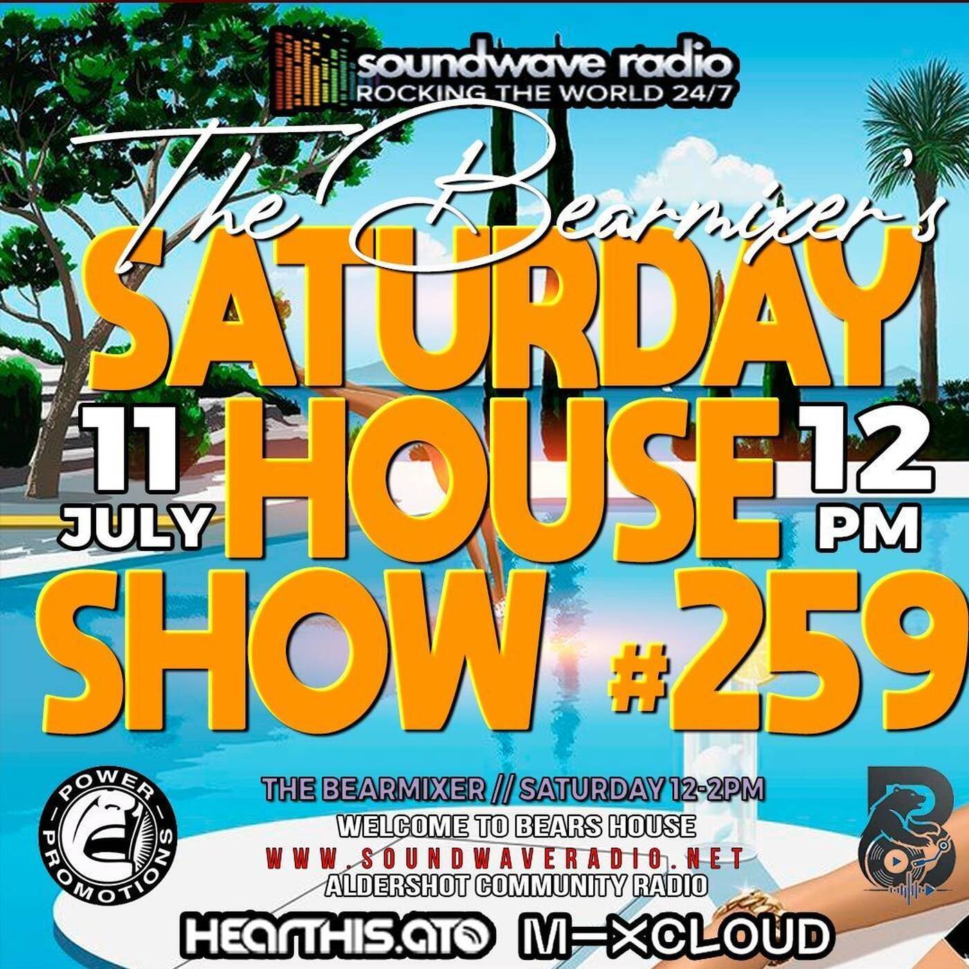 Soundwave Radio Saturday House Show #259 - 11th July 2026 episode artwork